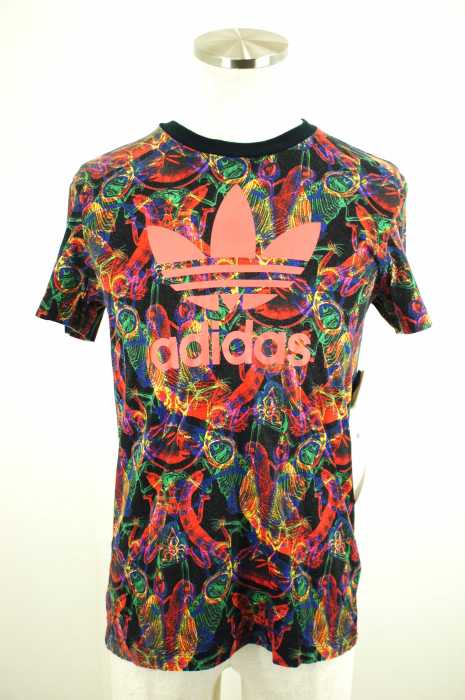 adidas originals （アディダスオリジナルス） RGB 総柄ロゴTシャツ メンズ トップス
