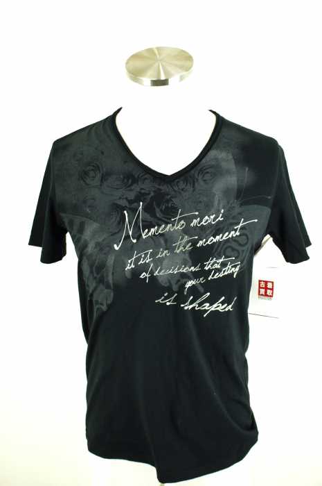TORNADO MART （トルネードマート） Vネックプリントtシャツ メンズ トップス