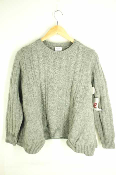 URBAN RESEARCH DOORS (アーバンリサーチドアーズ) ケーブルフレアKNITプルオーバー レディース トップス