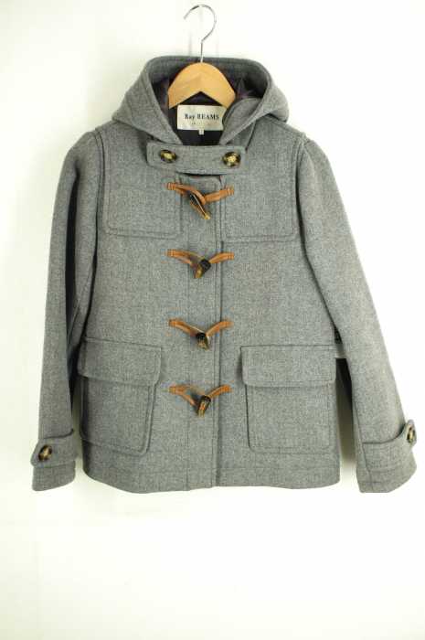 Ray BEAMS (レイビームス) メルトンショートダッフルコート レディース アウター