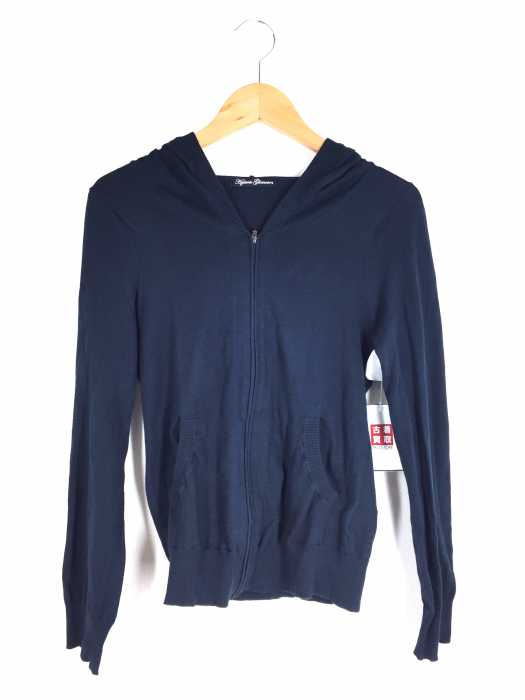 HYSTERIC GLAMOUR （ヒステリックグラマー） 薄手 ニットジップアップパーカー レディース トップス