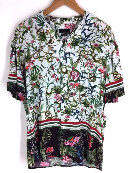 ZARA（ザラ） オープンカラーアロハシャツ メンズ トップス