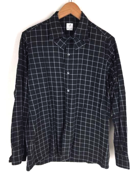 ANATOMICA（アナトミカ） コットンチェック長袖シャツ メンズ トップス