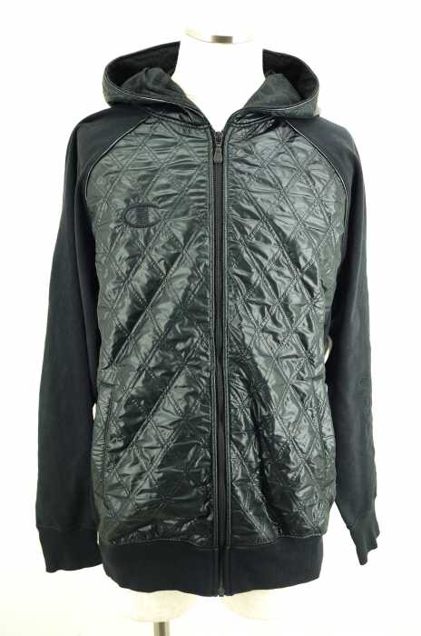 Champion （チャンピオン） 異素材切り替えジップパーカー メンズ アウター