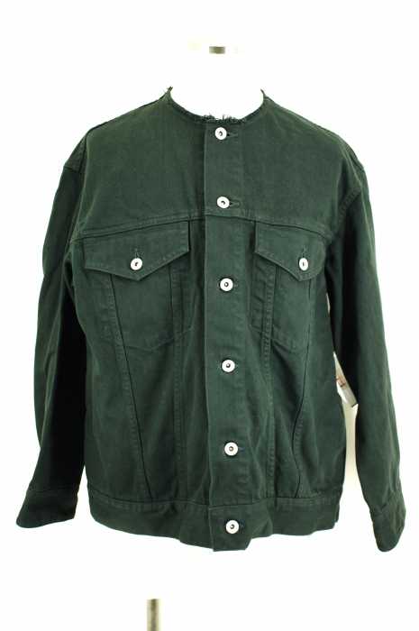 JOURNAL STANDARD （ジャーナルスタンダード） 17SS ピースダイツイルノーカラーGジャン デニムジャケット レディース アウター