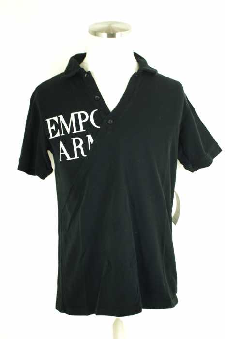 EMPORIO ARMANI （エンポリオアルマーニ） 切替ロゴプリント メンズ トップス