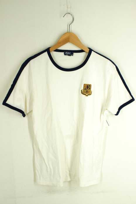 Polo by RALPH LAUREN （ポロバイラルフローレン） ポイント刺繍　ラグランTシャツ メンズ トップス