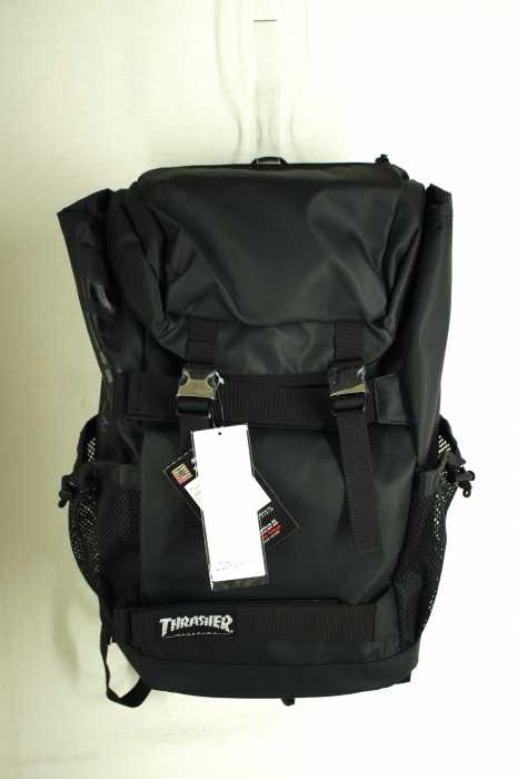 THRASHER（スラッシャー） FLAP BACKPACK 多機能リュック メンズ バッグ