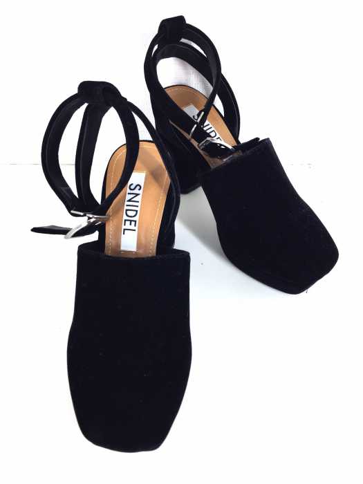 snidel (スナイデル) 19AW スクエアストラップサンダル レディース シューズ
