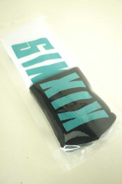 kixsix(キックスシックス) LOGO STRIPE SOX 2P メンズ ファッション雑貨