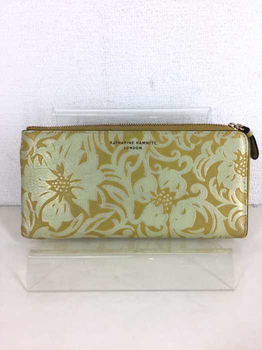 KATHARINE HAMNETT LONDON（キャサリンハムネットロンドン） L字ラウンドジップ レディース 財布・ケース