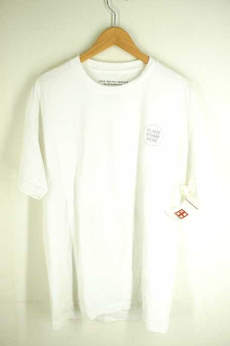 USED古着  （ユーズドフルギ） LOVE POSTAL SERVICE プリントTシャツ メンズ トップス
