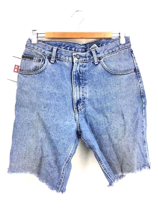 ck Calvin Klein（シーケーカルバンクライン） USA製 カットオフデニムハーフパンツ メンズ パンツ