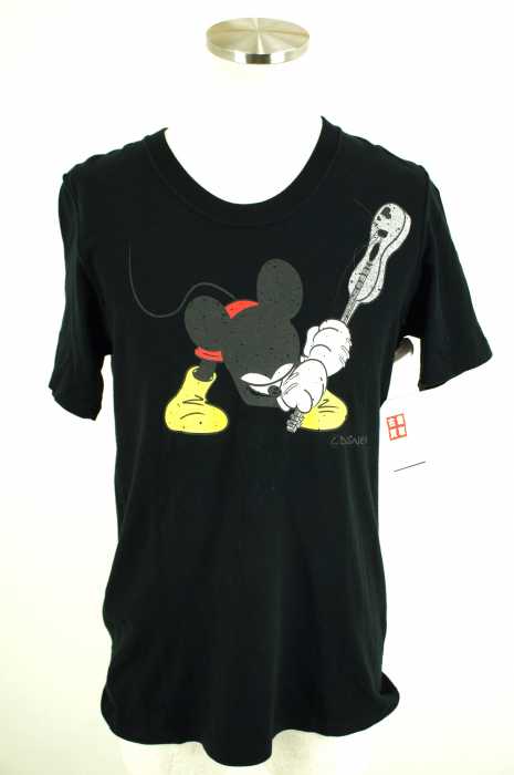 Roen×Disney (ロエンディズニー) ミッキープリントTシャツ メンズ トップス