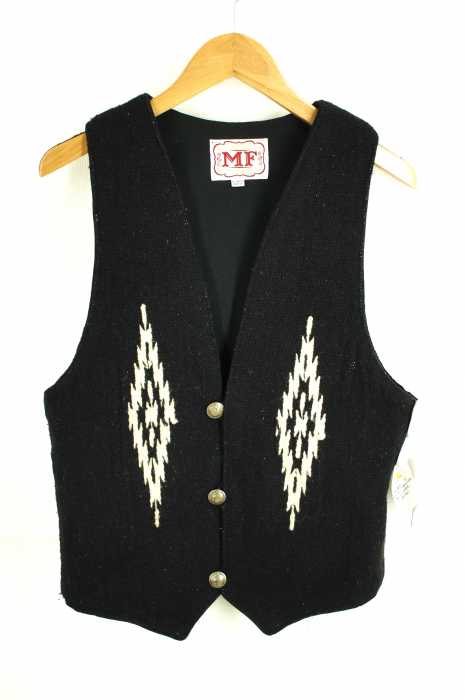 CLOTHING COMPANY MF （） チマヨ柄　ベスト メンズ トップス