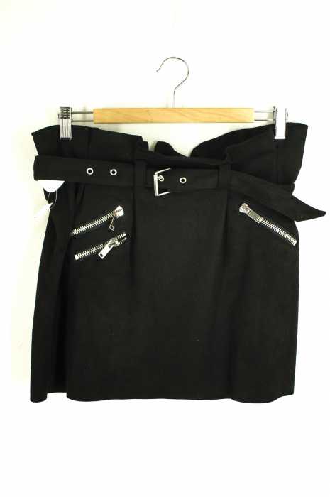 ZARA（ザラ） ベルト付き スウェード レディース スカート