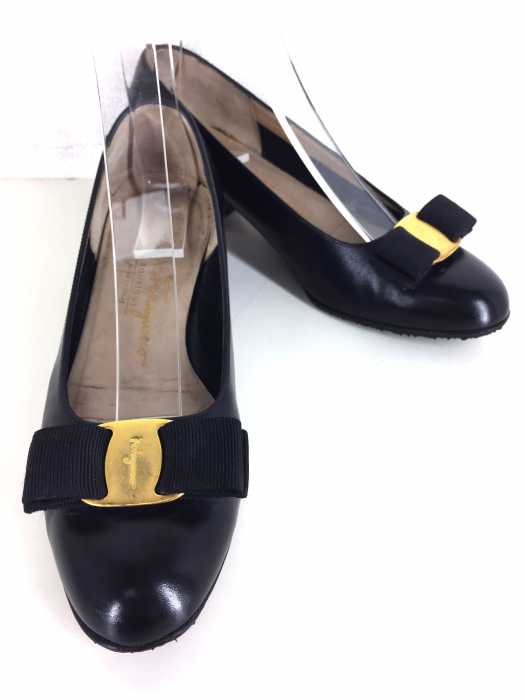 Salvatore Ferragamo （サルヴァトーレフェラガモ） リボンデザイン レディース シューズ