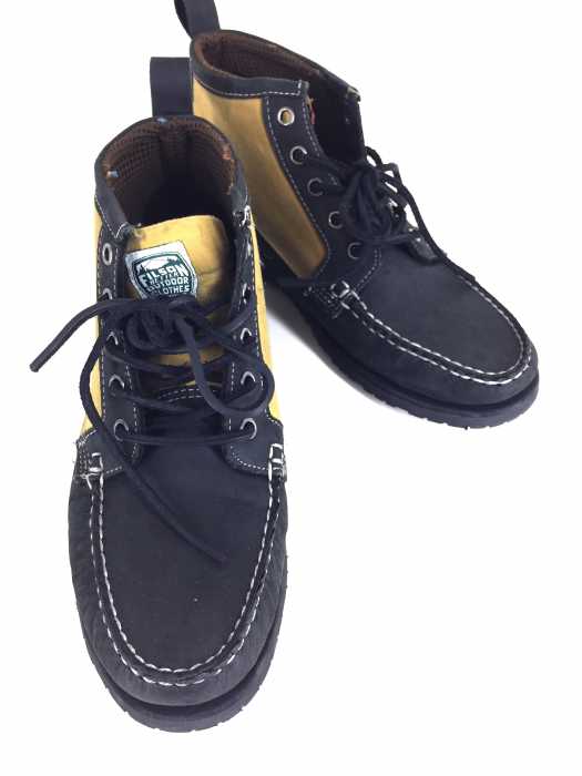 FILSON×SEBAGO() CANVAS LEATHER BOOTS モックトゥブーツ KNIGHT メンズ シューズ