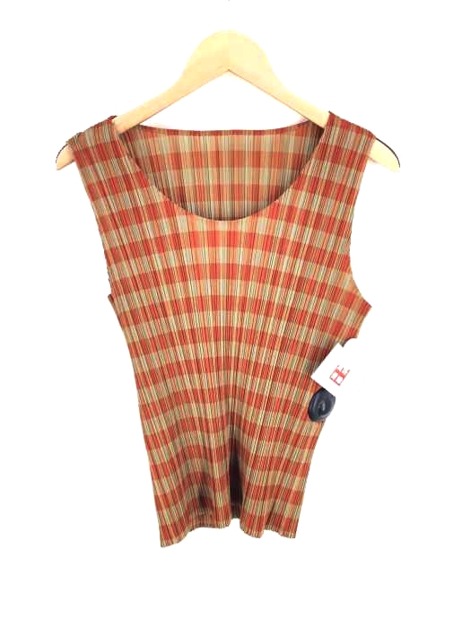 PLEATS PLEASE ISSEY MIYAKE(プリーツプリーズイッセイミヤケ) プリーツノースリーブカットソー レディース トップス