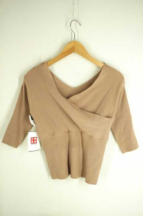 Noela(ノエラ) 2WAYカシュクールニット レディース トップス