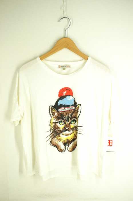 PAUL&JOE SISTER （ポールアンドジョーシスター） 猫プリントTシャツ レディース トップス