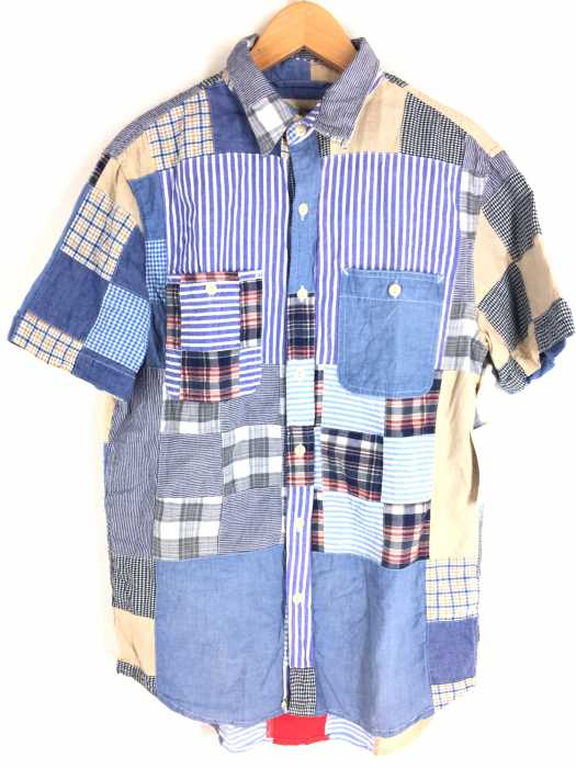 DENIM & SUPPLY RALPH LAUREN （デニムアンドサプライ ラルフローレン） パッチワーク 半袖 メンズ トップス