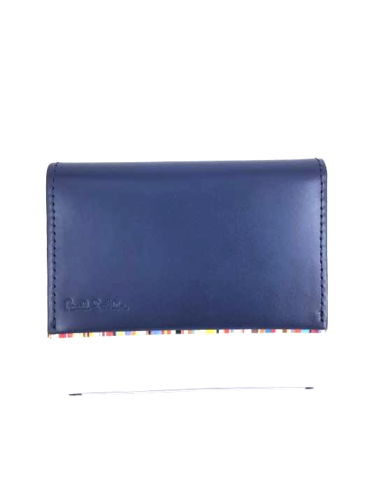 Paul Smith（ポールスミス） マルチストライプレザーカードケース メンズ 財布・ケース