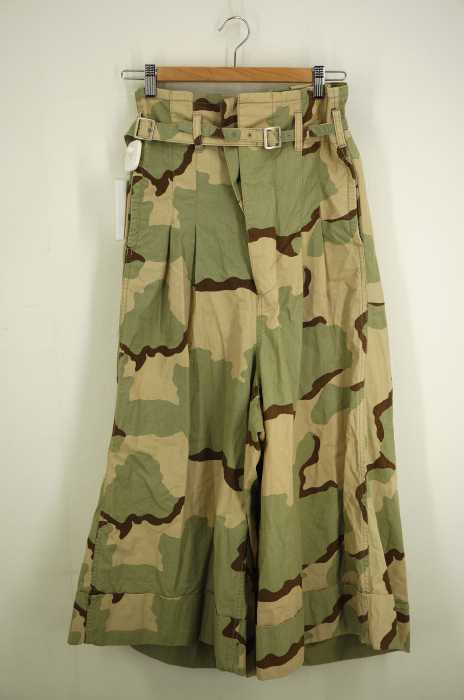 JUNYA WATANABE COMME des GARCONS （ジュンヤワタナベコムデギャルソン） AD2005 カモ柄サルエルパンツ レディース パンツ