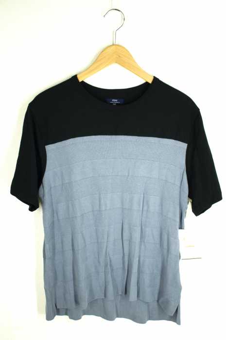 ITEMS URBAN RESEARCH（アイテムズ アーバンリサーチ） コットン×レーヨン切替C/N TEE メンズ トップス