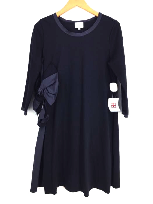 LANVIN en Bleu(ランバンオンブルー) サイドリボンワンピース レディース ワンピース