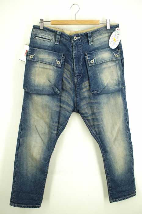 NATAL DESIGN （ネイタルデザイン） G55 Flap denim Pants フラップデニムパンツ メンズ パンツ