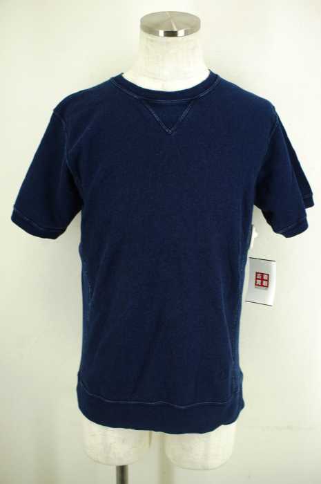Champion (チャンピオン) インディゴリバースウィーブTシャツ メンズ トップス