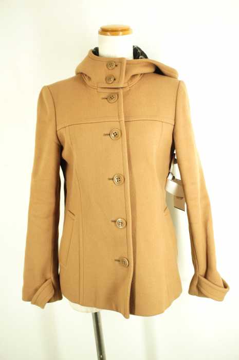 BURBERRY BLUE LABEL (バーバリーブルーレーベル) フード付き ショート レディース アウター