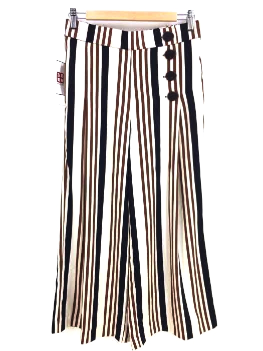 ZARA（ザラ） ボタンデザインワイドパンツ レディース パンツ