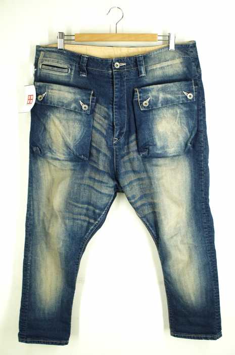 NATAL DESIGN（ネイタルデザイン） G55サルエルフラップデニムパンツ レディース パンツ