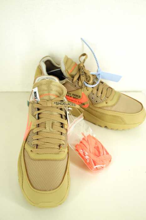 NIKE × OFF-WHITE (オフホワイト) THE 10 AIR MAX 90 Desert Ore メンズ シューズ