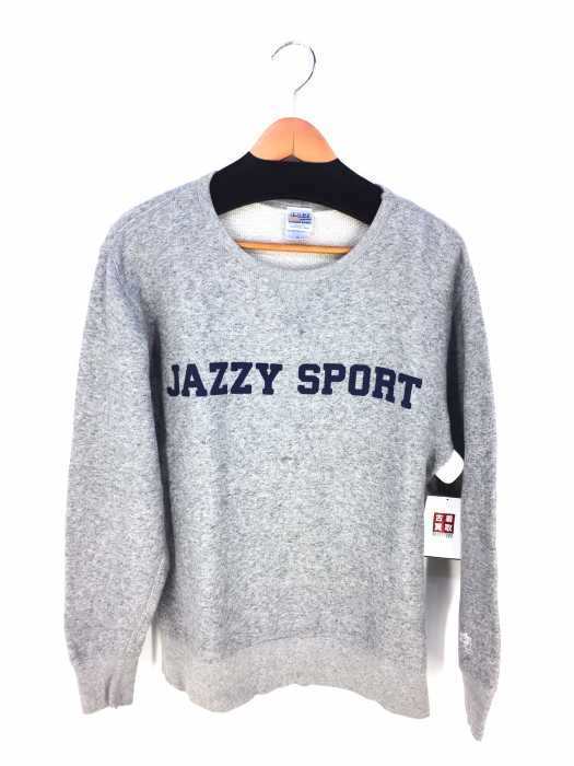 JAZZY SPORT（ジャジースポート） ロゴプリント　スウェット メンズ トップス