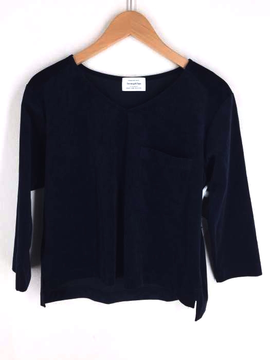UNITED ARROWS green label relaxing（ユナイテッドアローズグリーンレーベルリラクシング） フェイクスエード VN プルオーバー レディース トップス