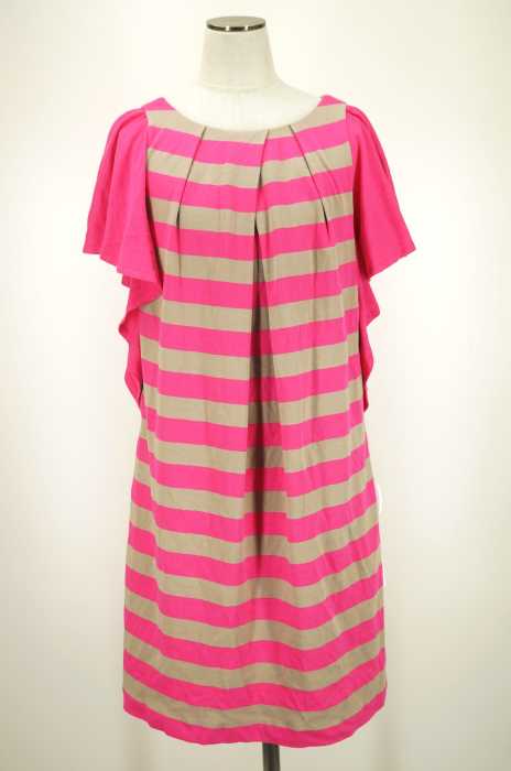 tibi (ティビ) ボーダー切替ワンピース レディース ワンピース