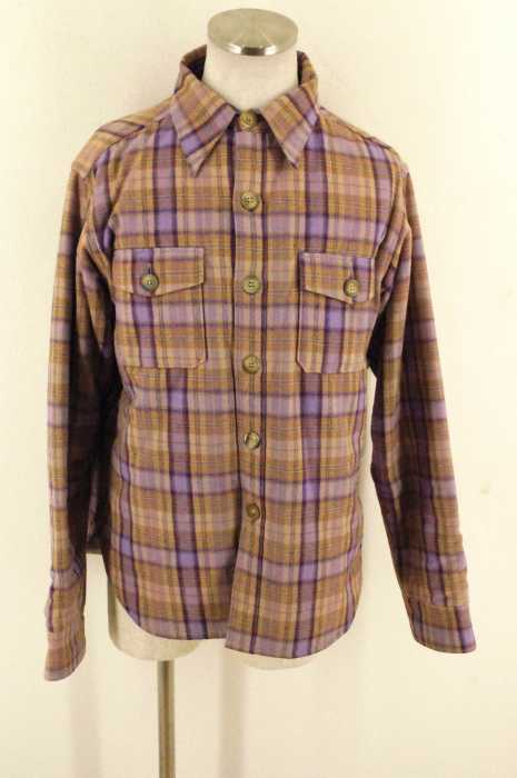 A.P.C. （アー・ペー・セー） CPOジャケット　中綿ネルチェックシャツ メンズ アウター