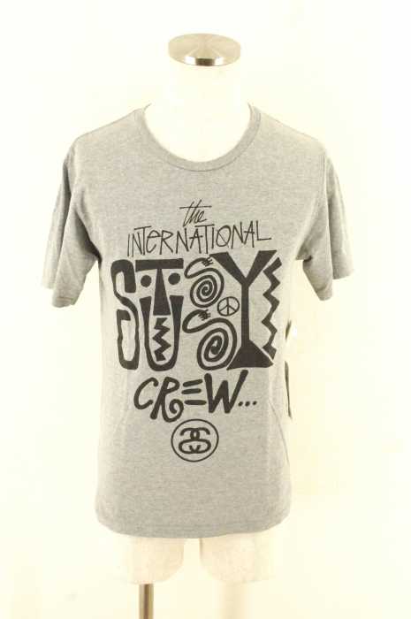 STUSSY （ステューシー） クルーネックプリントTシャツ メンズ トップス