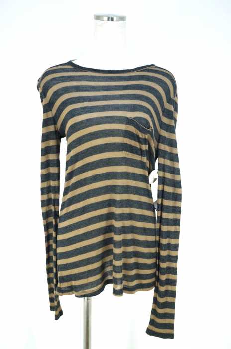 Alexander Wang （アレキサンダーワン） ボーダー柄カットソー レディース トップス