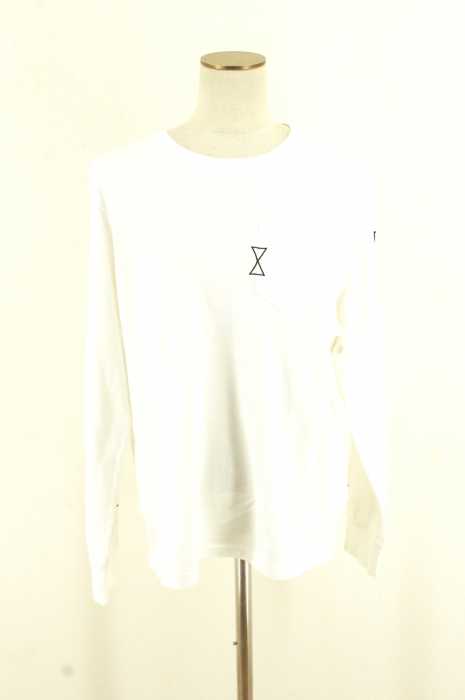X-girl （エックスガール） 袖プリントポケットTシャツ レディース トップス