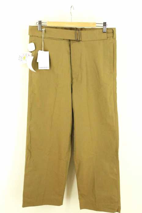 auralee (オーラリー) FINX CHAMBRAY BELTED WIDE PANTS パンツ レディース パンツ