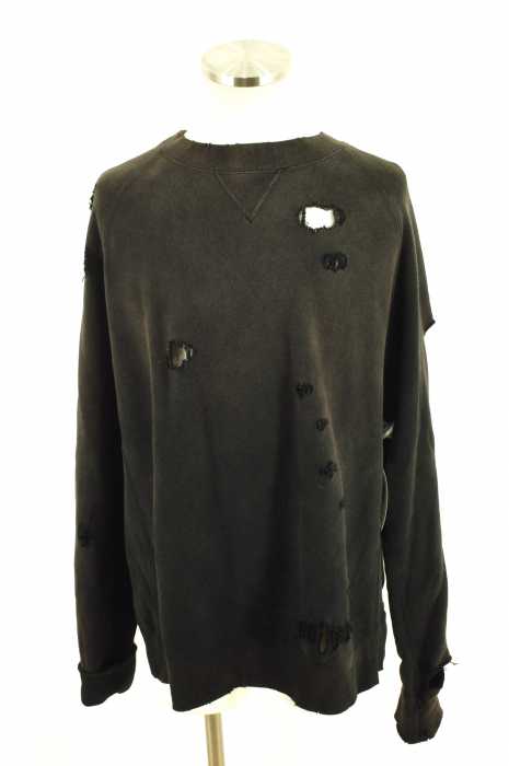 BED J.W. FORD （ベッドフォード） Locals　ローカルズ　ダメージ加工カットオフ メンズ トップス