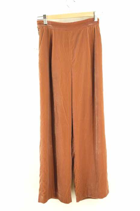 UNITED ARROWS green label relaxing (ユナイテッドアローズグリーンレーベルリラクシング) KC ベルベット ワイドパンツ レディース パンツ