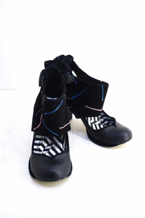 Irregular Choice(イレギュラーチョイス) 素材切替リボンパンプス レディース シューズ
