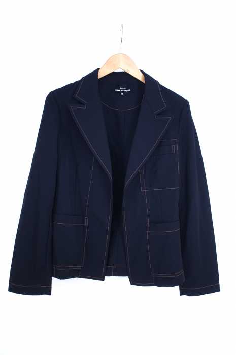 tricot COMME des GARCONS （トリココムデギャルソン） AD2000 ボタンレステーラードジャケット レディース アウター