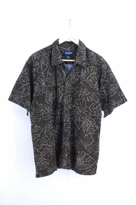 patagonia （パタゴニア） 01年製 ORGANIC COTTON 総柄コットンアロハシャツ メンズ トップス