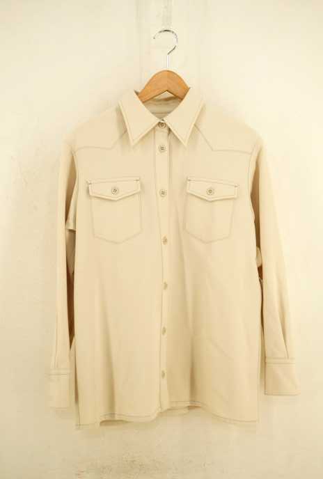 JOURNAL STANDARD relume（ジャーナルスタンダードレリューム） 18AW TRダブルクロス ベルテッド ウエスタンシャツ レディース トップス